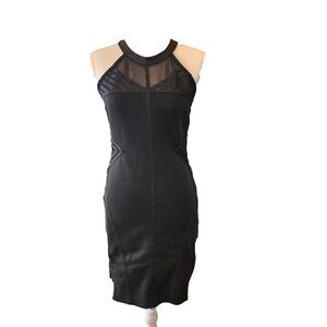 Black Stretch/Spandex Dress by WOW Couture World of Women - Size Large